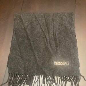 Unisex MOSCHINO merino wool scarf
